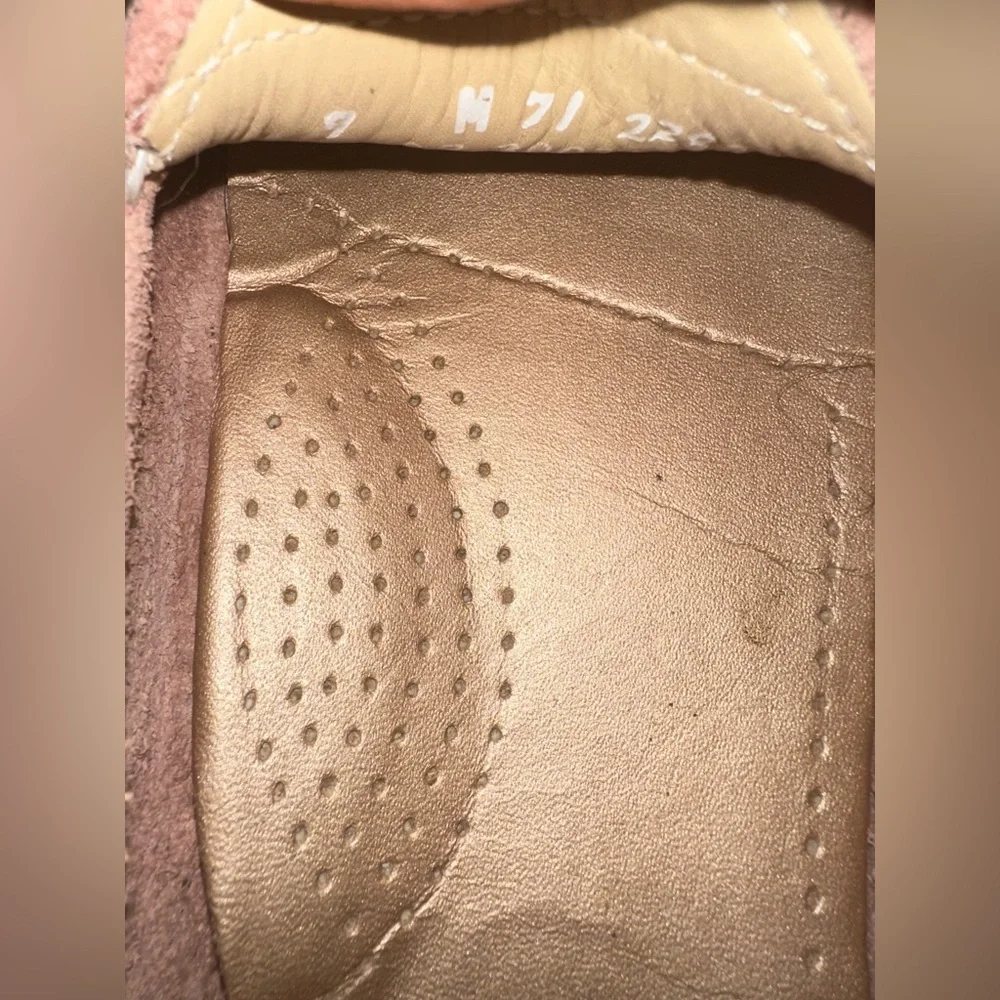 G.H. Bass Weejuns Soft Blush Pink Leather Penny classic Loafers - Size 9M - Picture 11 of 11